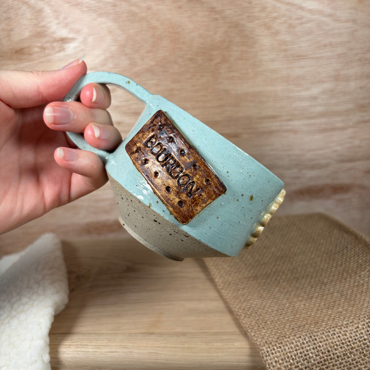 Biscuit Mug - Sky Blue