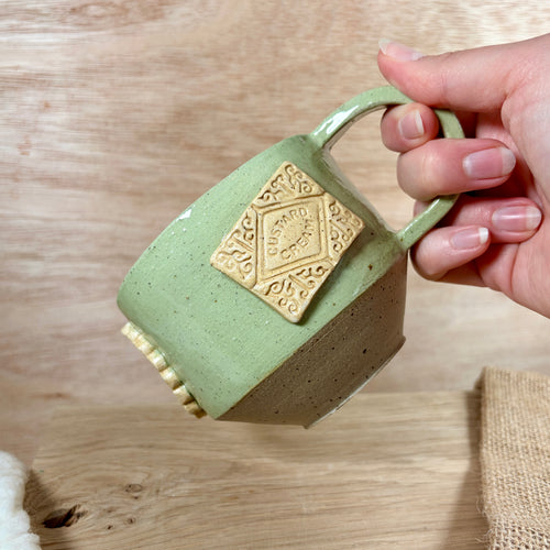 Biscuit Mug - Green