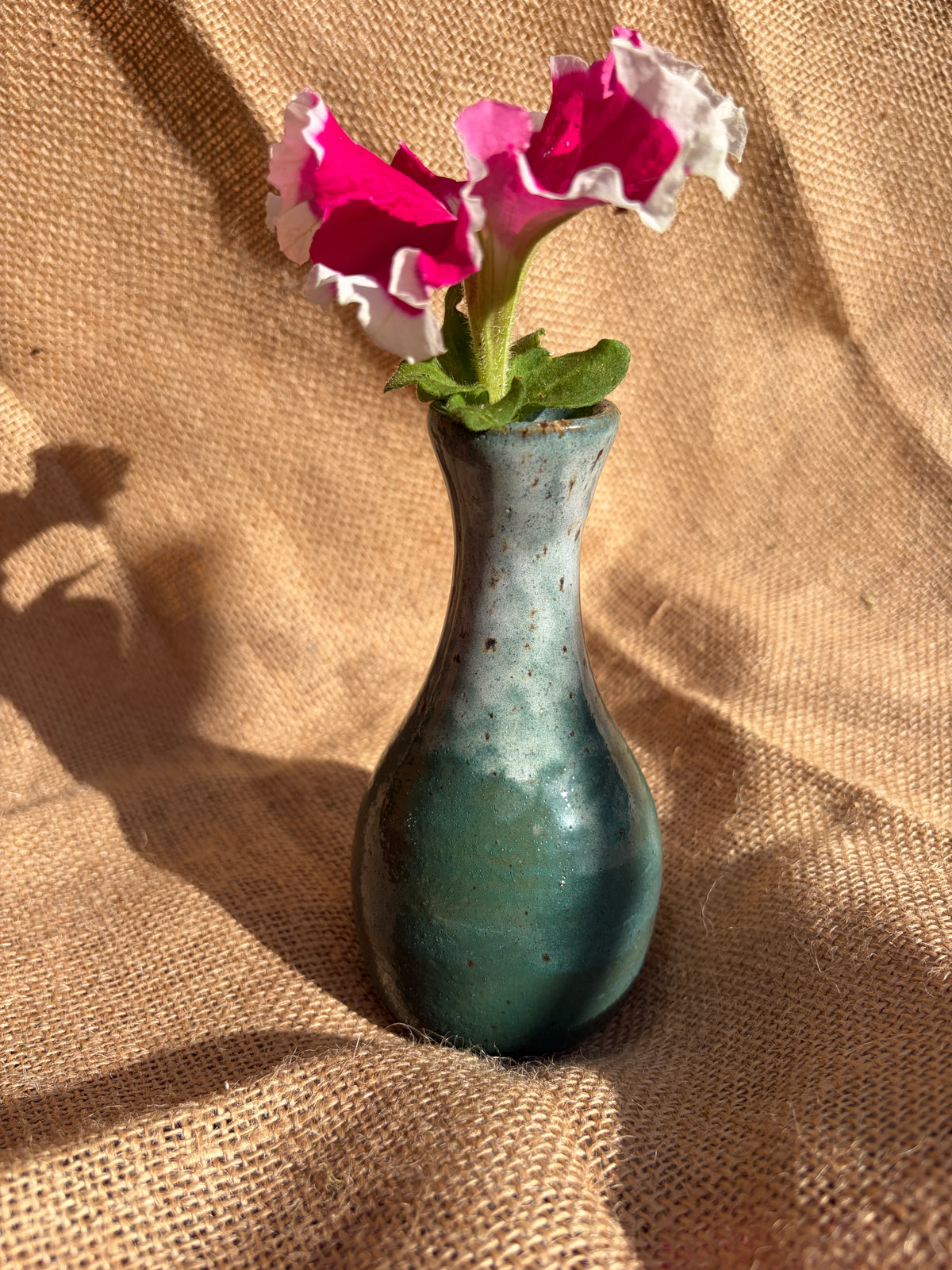 Turquoise Speckle Vase