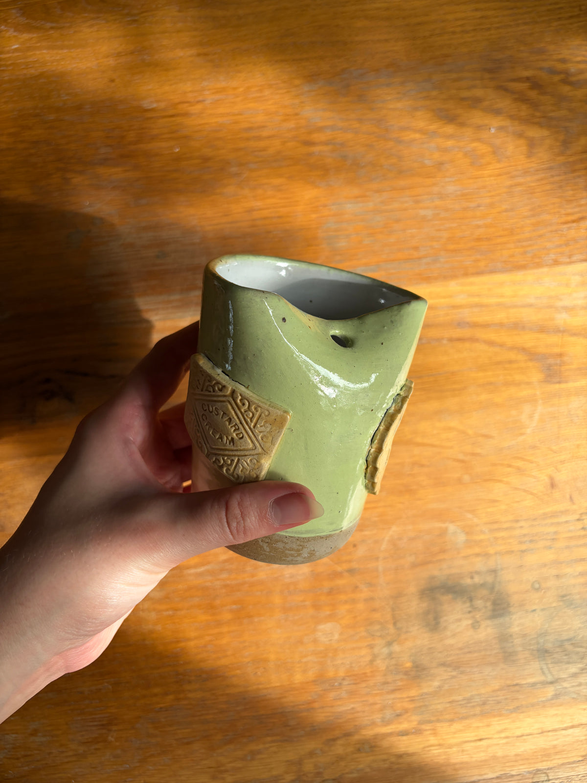 Straw Travel Tumbler - Biscuit Edition
