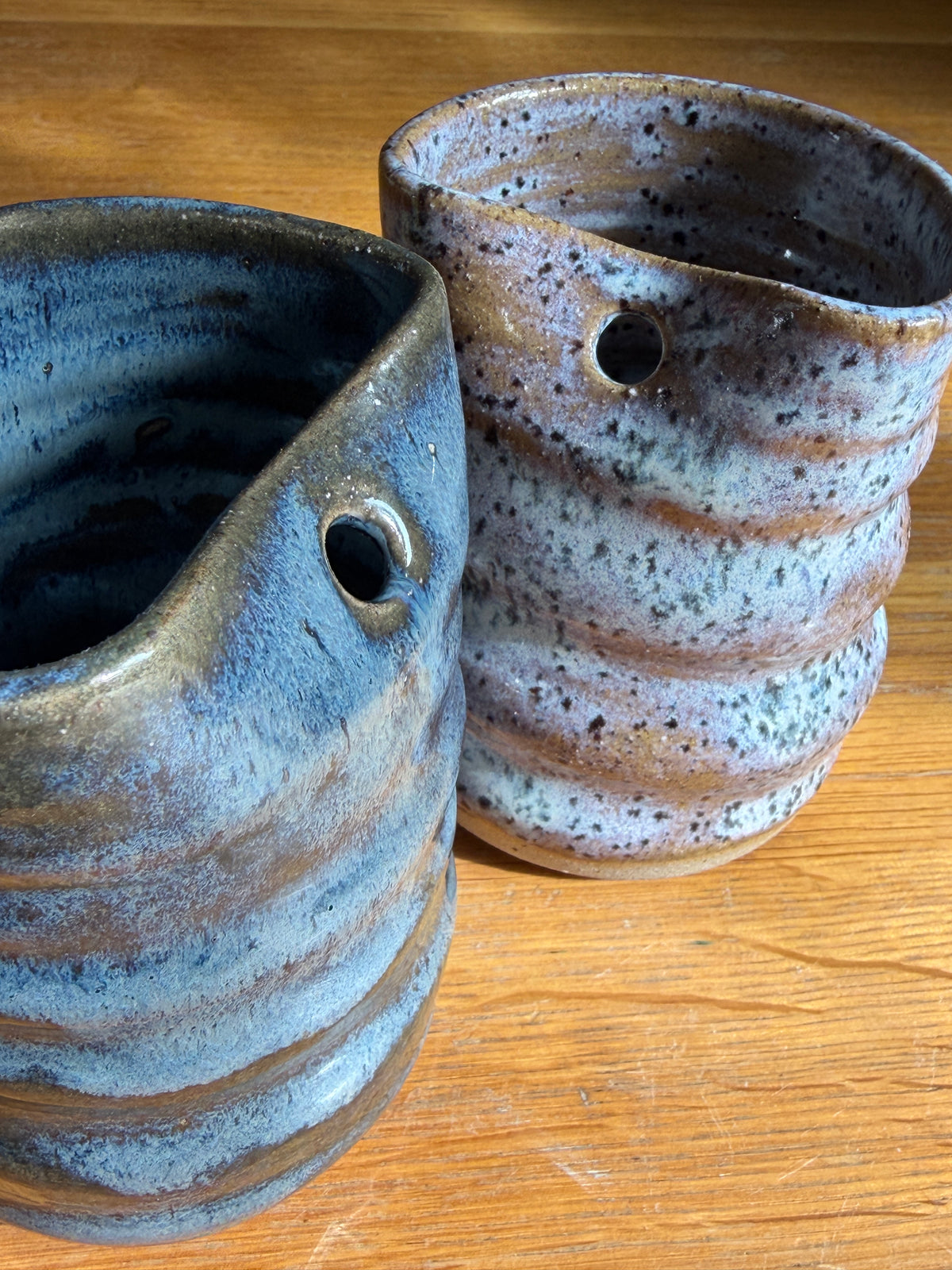 Straw travel Tumblers - Swirly