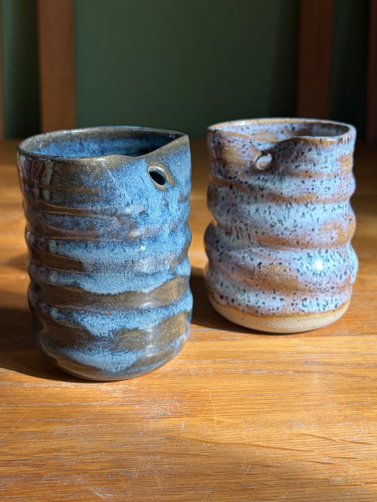 Straw travel Tumblers - Swirly